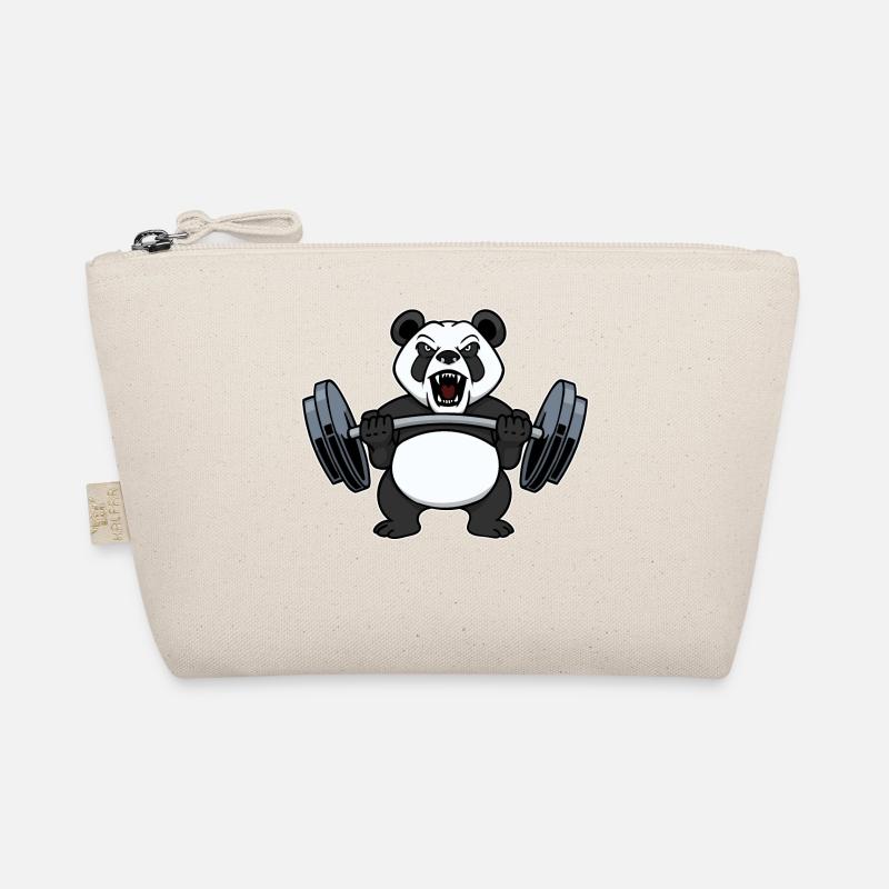 Weight lifting dumbbell workout gym workout Organic Pouch