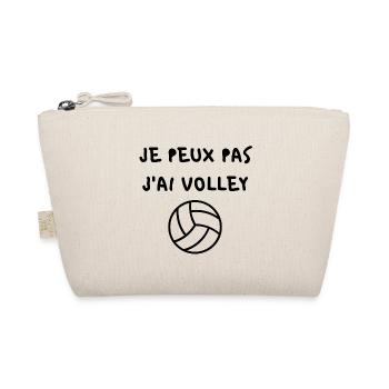 JE PEUX PAS J'AI VOLLEY-BALL - Trousse biologique - nature - Devant