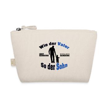 Wie der Vater so der Sohn - Hamburg 1887 - Bio-Täschchen - Natur - Vorne