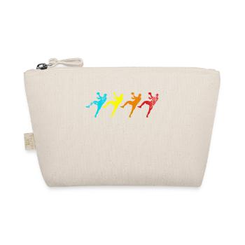 Handball Handball Retro Gift Team - Organic Pouch - nature - Front