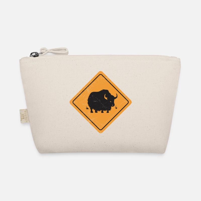 Signalisation routière Attention Yak Drôle idée cadeau Trousse biologique