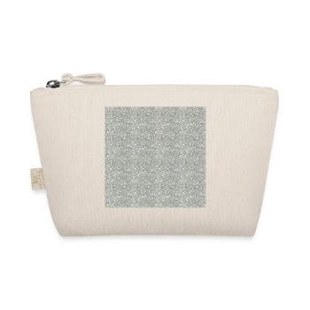 Gemusterter Granitstein in Grautönen - Organic Pouch - nature - Front