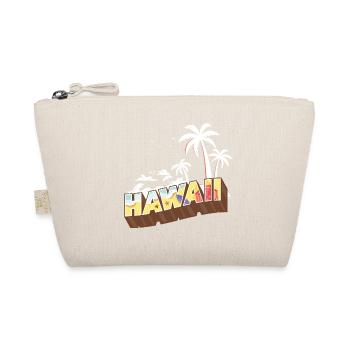 Hawaii Design Summer Time mit Palmen - Bio-Täschchen - Natur - Vorne