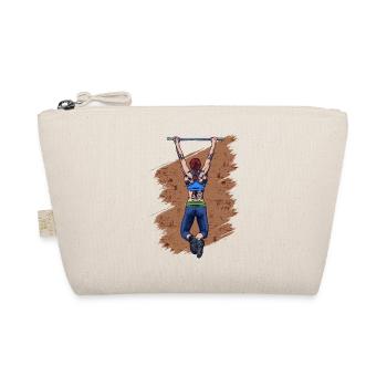 Pull Up Gym Workout Training Sport Gym - Organic Pouch - nature - Front