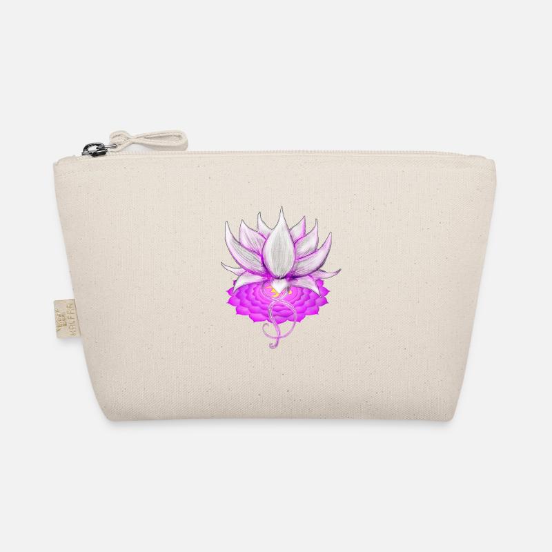 Lotus Kronenchakra Bio-Täschchen