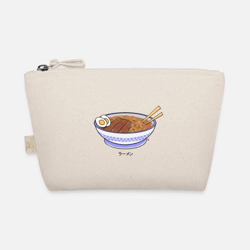 Traditionelle japanische Ramen-Schüssel - Bio-Täschchen - Natur
