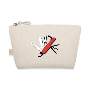 Taschenmesser - Bio-Täschchen - Natur - Vorne
