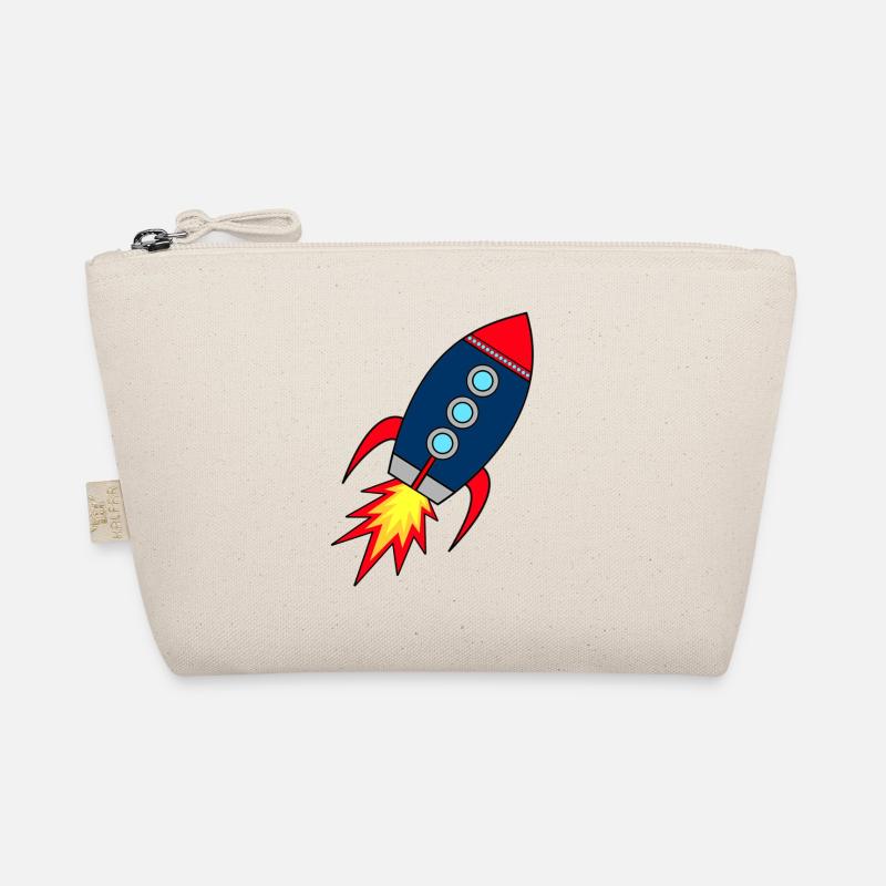 Rocket * rocket launches - Organic Pouch - nature