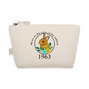 Lapin année de naissance 1963 signe du zodiaque chinois - Trousse biologique - nature - Devant