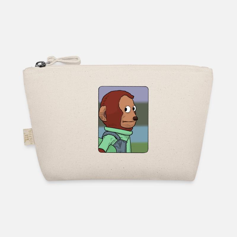 Awkward Monkey Puppet Organic Pouch