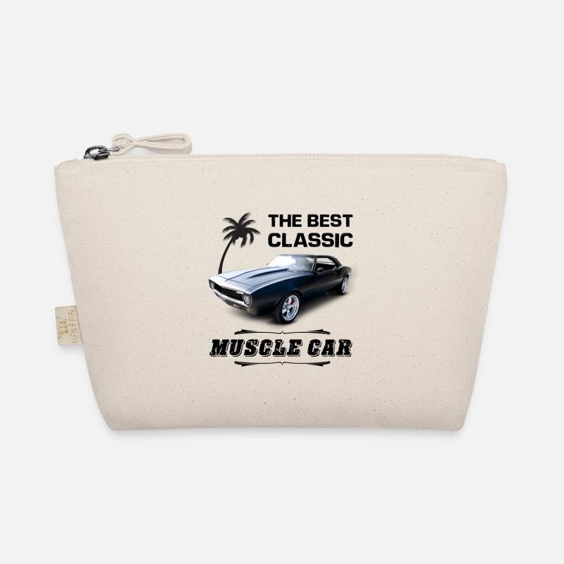 Der beste klassische Muscle Car - Bio-Täschchen - Natur