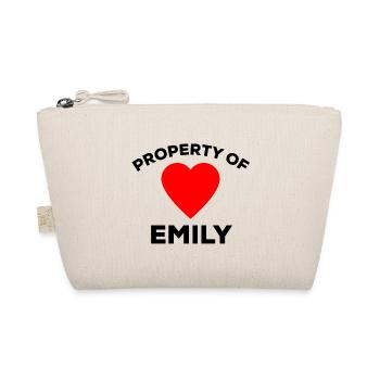 Propriété de Emily Boyfriend Girlfriend Love Taken - Trousse biologique - nature - Devant