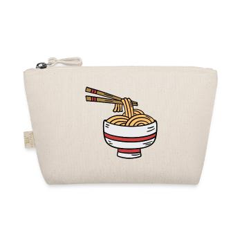 Ramen Nudeln Nudelsuppe Asien Japan Geschenk - Bio-Täschchen - Natur - Vorne
