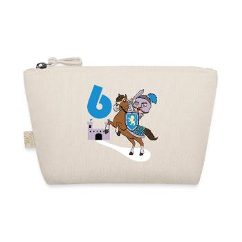 6th Birthday Great gift idea for every knight and - Organic Pouch - nature - Front