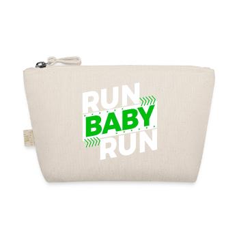Running Jogging Race Training Endurance Saying Fun - Organic Pouch - nature - Front