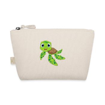 Petite tortue verte bébé tortue de mer - Trousse biologique - nature - Devant