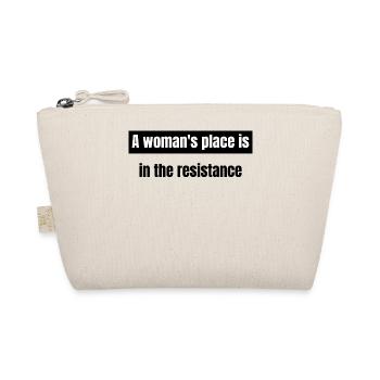 féminisme - la femme résiste - Trousse biologique - nature - Devant