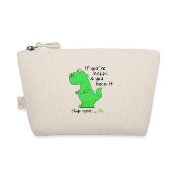 if you're happy & you know it clap your ... oh - Organic Pouch - nature - Front