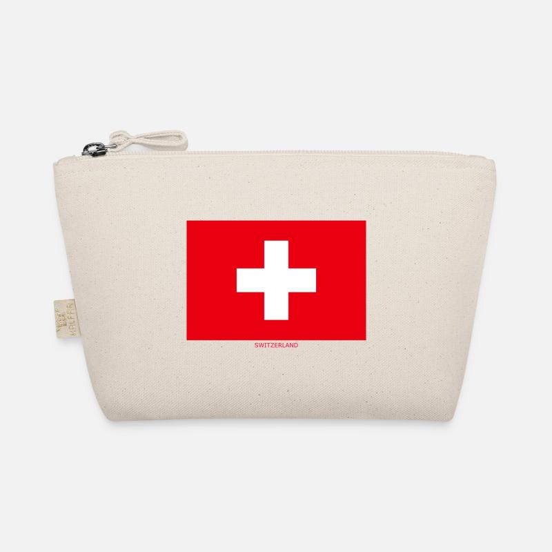 SWITZERLAND FLAG Bio-Täschchen