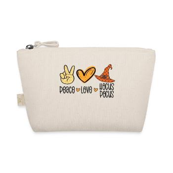 Peace Love Hocus Pocus Halloween Hippie Peace - Trousse biologique - nature - Devant