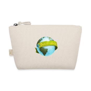 save the planet - Bio-Täschchen - Natur - Vorne
