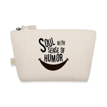 Soul with sense of humor - Organic Pouch - nature - Front