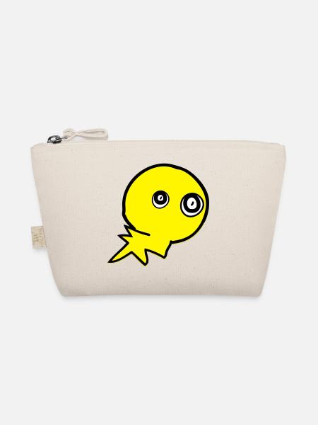 personnage de monstre mignon - Trousse biologique - nature - Devant
