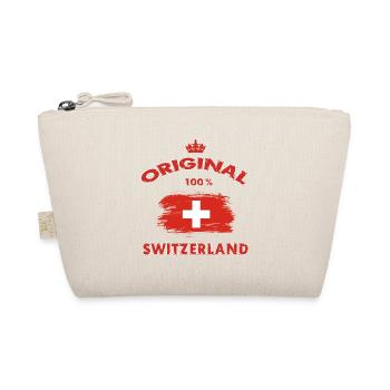 Suisse Original 100% / Cadeau Drapeau National - Trousse biologique - nature - Devant