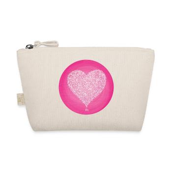 Heart of Peace of Mind - Sonja Ariel von Staden - Organic Pouch - nature - Front