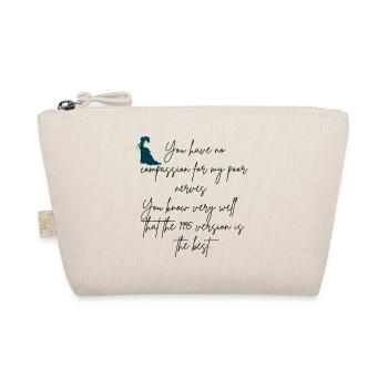 Humor Jane Austen - Bio-Täschchen - Natur - Vorne