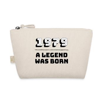 1979 wurde eine Legende geboren - Geburtstagsgeschenk zum Geburtsjahr - Bio-Täschchen - Natur - Vorne