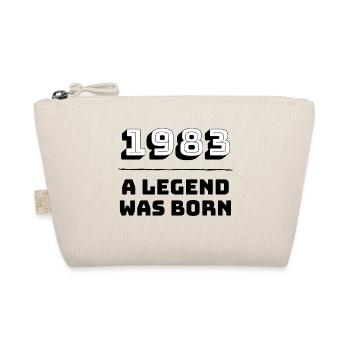 1983 Une légende est née - Cadeau d'anniversaire de l'année de naissance - Trousse biologique - nature - Devant