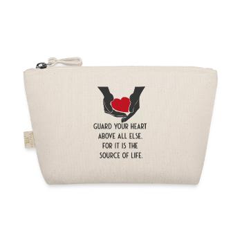 Guard your Heart above all else - Bio-Täschchen - Natur - Vorne