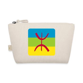 autocollant drapeau berbère réf amazigh - Trousse biologique - nature - Devant