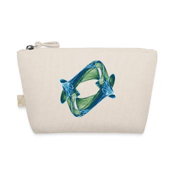Watercolor art graphic painting picture chaos 7420oce - Organic Pouch - nature - Front