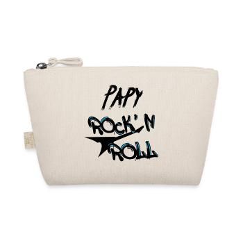 Papy Rock'n Roll Guitare Rockeur - Trousse biologique - nature - Devant