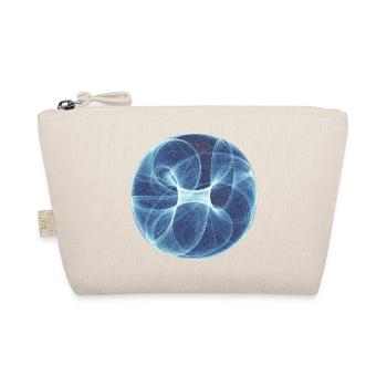 Watercolor art graphic painting picture chaos 9505ice - Organic Pouch - nature - Front