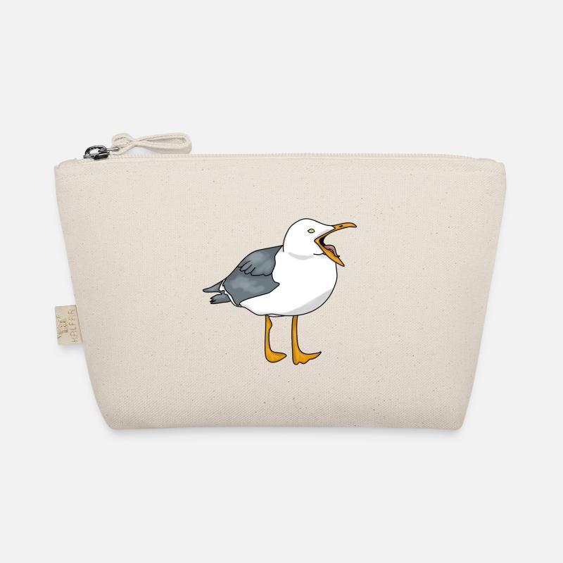 Möwe - Seagull - Bio-Täschchen - Natur