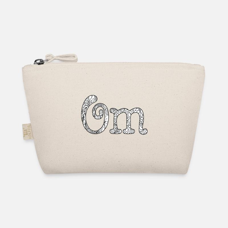 om blumig Bio-Täschchen