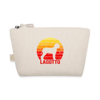 Lagotto Romagnolo dog Sonne Unriss - Organic Pouch - nature - Front
