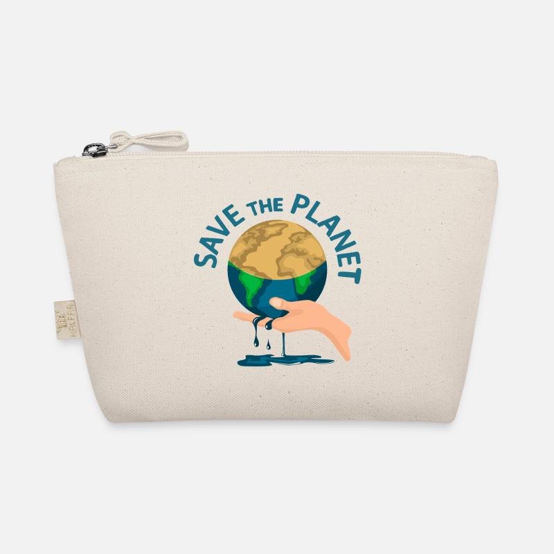 SAVE THE PLANET - Organic Pouch - nature