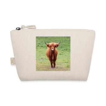Highland cattle Cow Cows Cattle Farmer Farmers - Organic Pouch - nature - Front