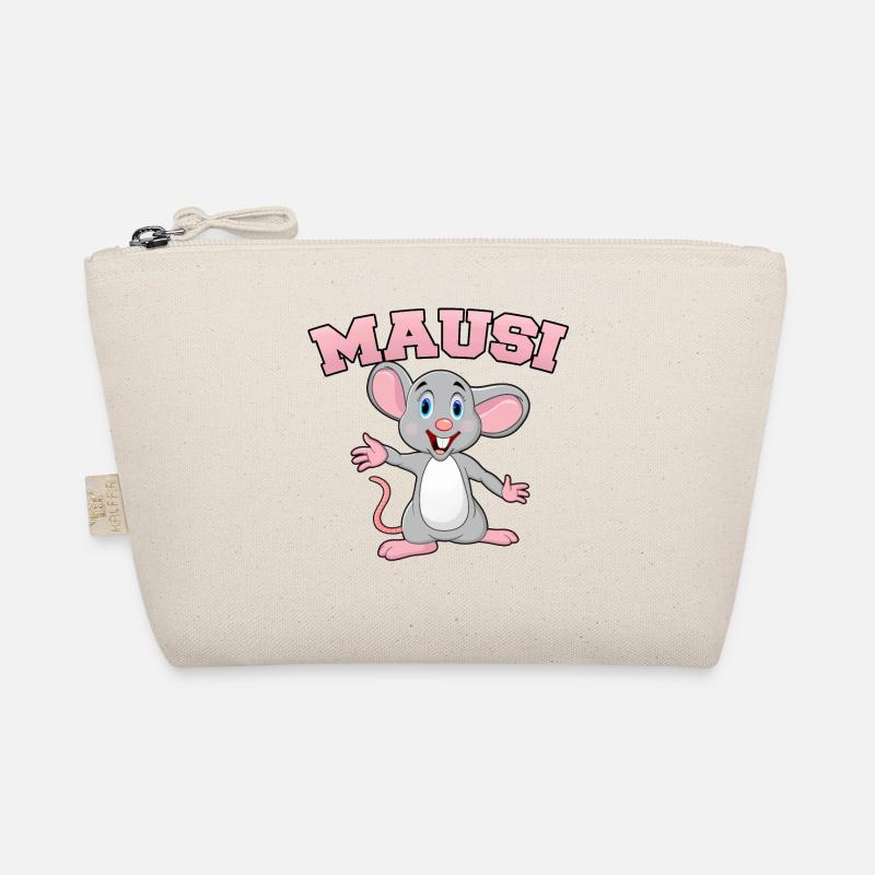 Mausi Spitzname schatzi kosename süße liebe Maus - Bio-Täschchen - Natur