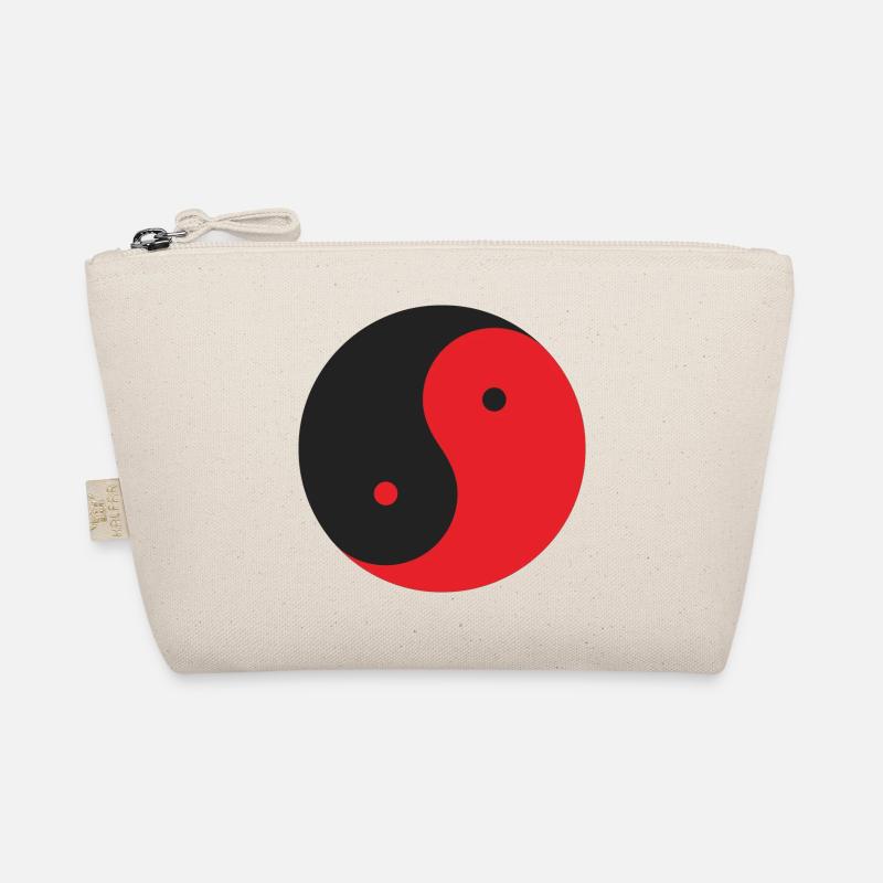 yinyang black red Trousse biologique