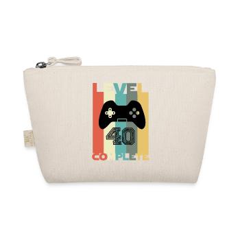 40e anniversaire rétro Gamer niveau 40 terminé - Trousse biologique - nature - Devant