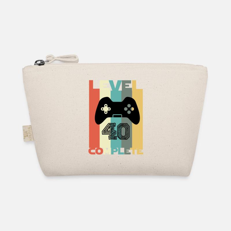 40th Anniversary Retro Gamer Level 40 Completed Organic Pouch