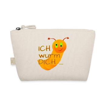 Ich wurm DICH - Bio-Täschchen - Natur - Vorne