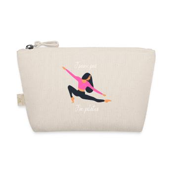 J'peux pas j'ai pilâtes - Trousse biologique - nature - Devant