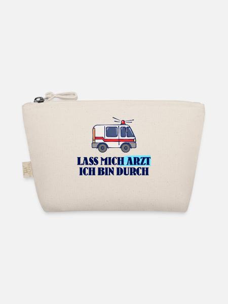 Lustig Spruch Arzt Doktor Facharzt Notarzt Beruf - Bio-Täschchen - Natur