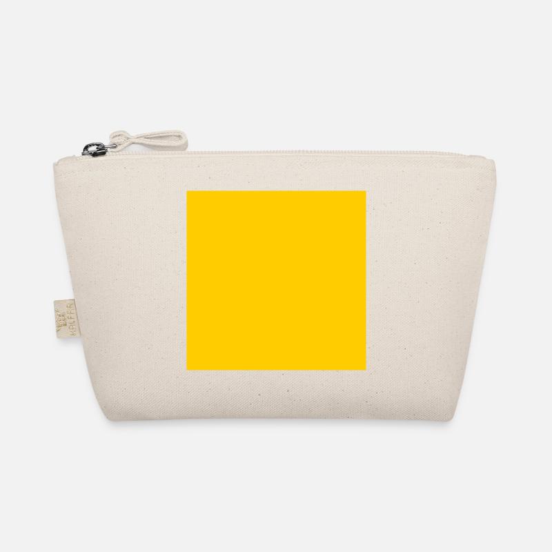 yellow background texture personalize template Organic Pouch